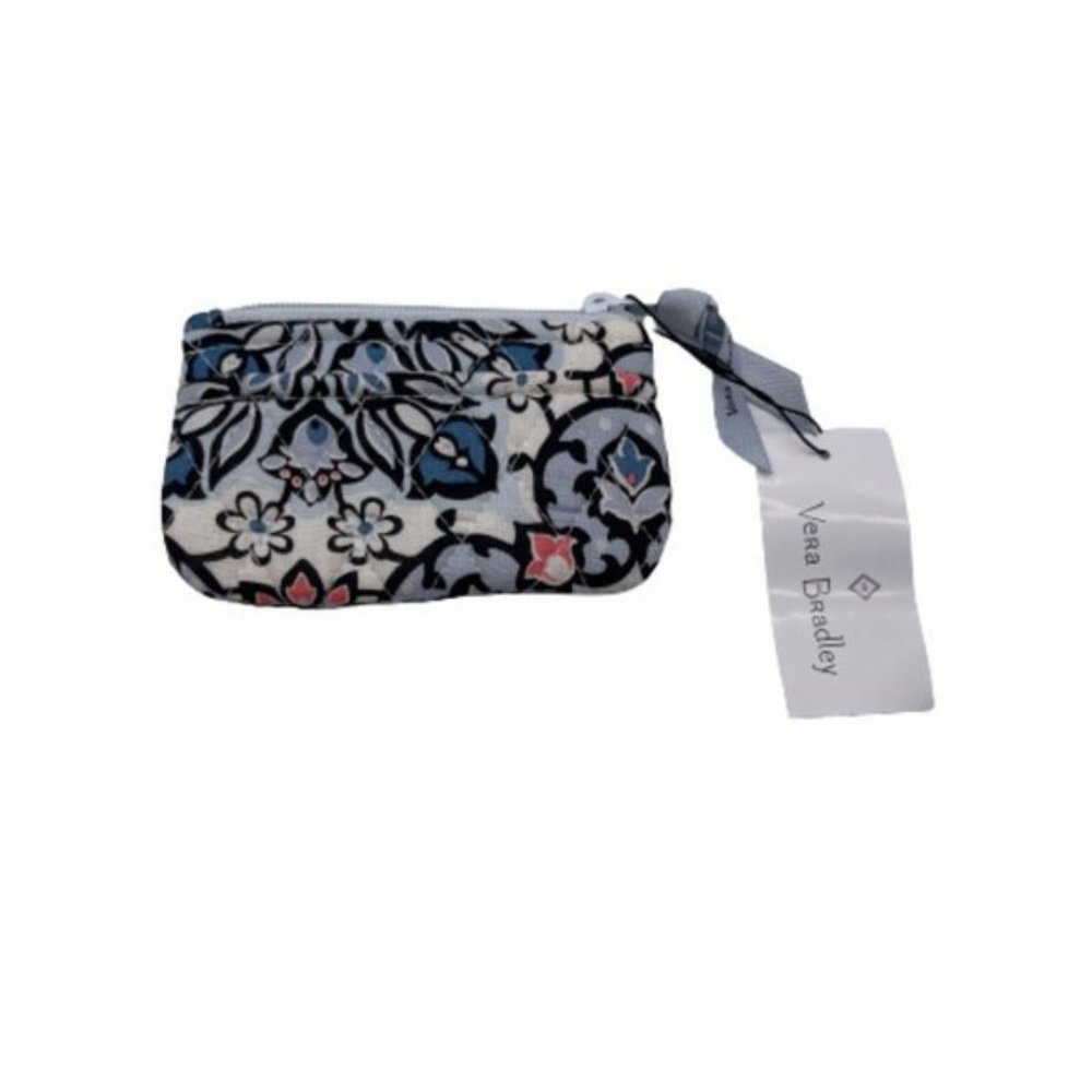 Vera Bradley Coin Change Purse NEW Blue Pink Floral